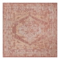 thumbnail image 3 of Unique Loom Outdoor Traditional Collection Area Rug - Valeria (7' 10" Square Rust Red/Ivory), 3 of 7