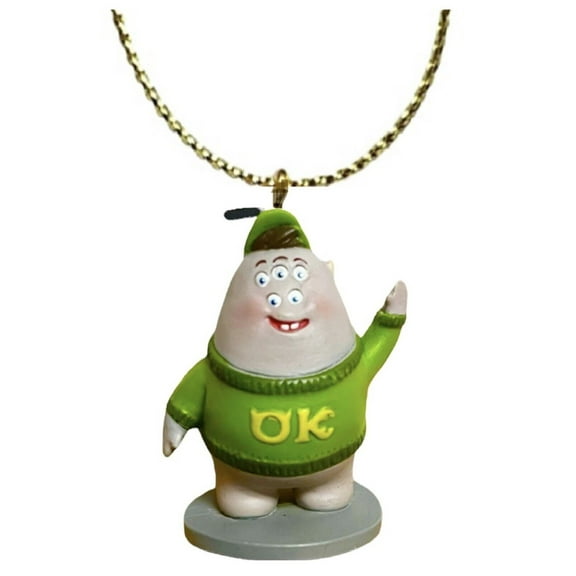 Monsters University Squishy 2" Ornament Pvc Figure Charm Figurine Dangler Rare New