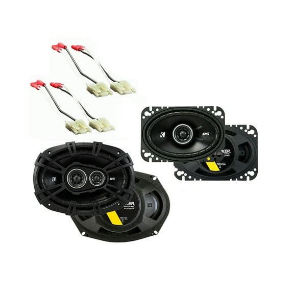 Fit GMC S-15 Jimmy 1982-1985 OEM Speaker Replacement Kicker DSC46 DSC693 Package