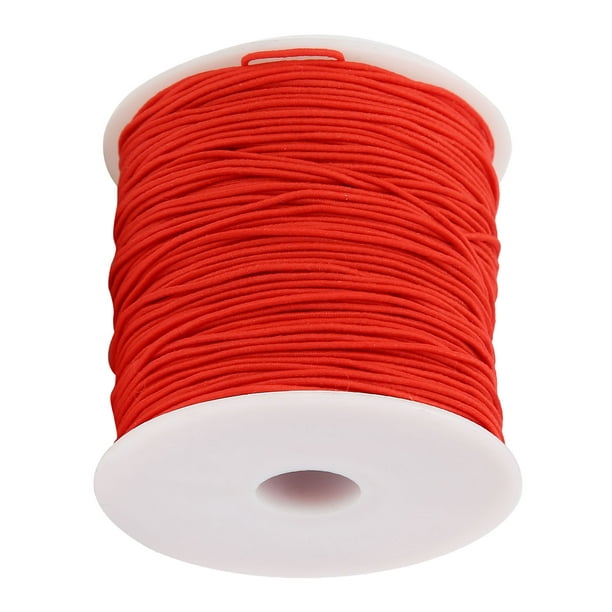 ANGGREK Jewelry Cord,Multifunctional Elastic Thread DIY Red