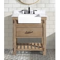 thumbnail image 3 of Ari Kitchen & Bath Marina 30" Wooden Farmhouse Bathroom Vanity in Weathered Fir, 3 of 8