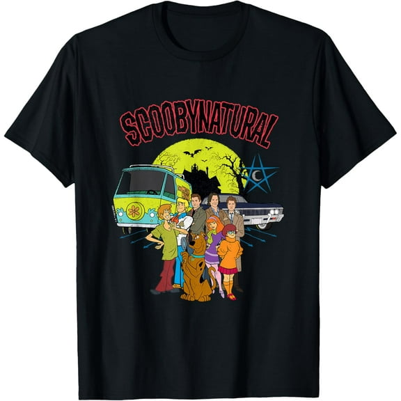 Scooby-Doo T-shirt Short Sleeve Crew Neck Cotton T Shirt for Men & Women