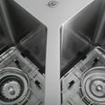 thumbnail image 7 of DAX Handmade Corner Double Bowl Top Mount Kitchen Sink 32.75"x22.75" – Stainless Steel – Space-Saving Design, Durable & Easy to Clean – Modern Kitchen Upgrade, 7 of 7