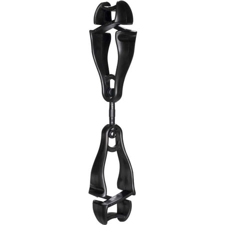 

Ergodyne 3420 Swiveling Glove Clip Holder Dual Clips Black