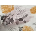 thumbnail image 4 of oneOone Cotton Poplin Pale Orange Fabric Flower & Leaves Watercolor Fabric For Sewing Printed Craft Fabric By The Yard 42 Inch Wide, 4 of 4