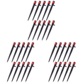 thumbnail image 1 of DQrwqpou 10x 360 Grados Dripper Garden Irrigación Boquilla Aspersión (Rojo), 1 of 8