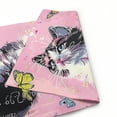 thumbnail image 6 of ONETECH Cute Cat Butterflies Garden Flag 12x18in Mother's Day Gift White, 6 of 6