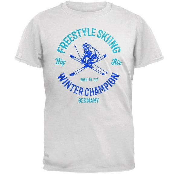 Winter Games Freestyle Skiing Champion Germany Mens Soft T Shirt