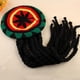 thumbnail image 3 of Peluca de Sombrero BLESIY Rastafari Sombrero de Jamaica Unisex Multicolor, 3 of 8