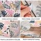 thumbnail image 3 of Hanging Storage Baskets 3 Pack Decorative Waterproof Wall-mounted Organizer Foldable Bags With Adhesive Hooks For Bathroom Kitchen Wall Door Closet, 3 of 4