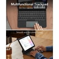 thumbnail image 4 of ESR Keyboard Case for iPad Pro 11" (M5/M4, 2024/2025) & 5th Gen, Easy‑Set Magnetic Stand with Portrait & Landscape Modes, Removable Protective Cover, Black, 4 of 9