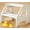 White, variant on 2 Step Stool For Bathroom Sink Toilet Potty Stepping Ladder With Handles Kitchen Counter Bedroom Bed (natural Wood)