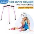 thumbnail image 3 of Entrenador de patines GanFindx Skater Aid para niños pequeños, color rosa, 3 of 6
