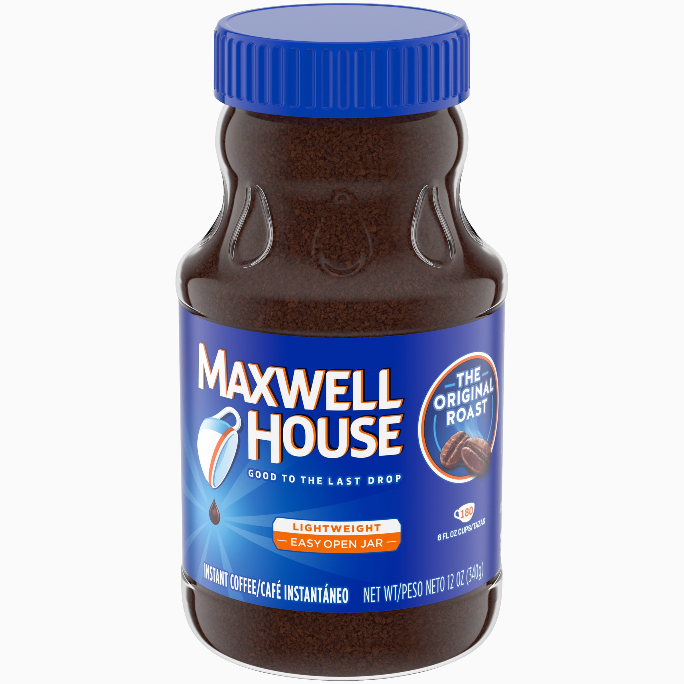 Maxwell House The Original Roast Instant Coffee, 12 oz Jar Walmart
