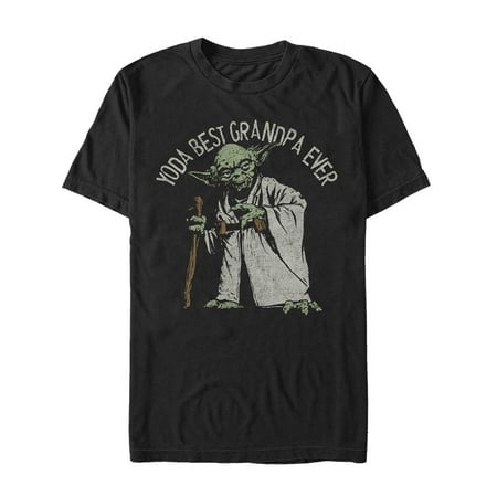 Star Wars Men's Yoda Best Grandpa Ever T-Shirt