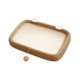 thumbnail image 1 of Poste rascador para gatos de Sisal, cama ovalada para rascar gatos, juguete de entrenamiento, nido para gatos, cama para gatos 3 en 1, salón rascador medio, 1 of 9