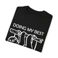 thumbnail image 3 of Doing My Best Sloth | Sloth Gift | Sarcasm | Pun | Motivational | Funny Unisex Garment-Dyed T-shirt, 3 of 4
