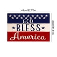 thumbnail image 3 of 4th of July Placemats, Independence Day Placemats, Heat-Resistant Cotton Linen Place Mats for Indoor Outdoor Parties Holiday Decoration, 4th of July Party Dining Decoration(B,17.7x11.8in), 3 of 6