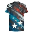 thumbnail image 4 of Big & Tall Men's 4th of July Freedom T-Shirt - Relaxed Fit Crew Neck Short Sleeve, Patriotic American Graphic Tee for Casual Wear & Holiday Parties, 4 of 5