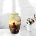 thumbnail image 4 of Cardinal Bird Urns for Human Ashes Adult, Cremation Funeral Urn for Female - Memorial Decorative Urn - Ashes Urns Keepsake - 3inch 4pcs Small & 10inch 1pcs Large Size Combo- Pack of 5, 4 of 7