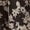 Black White Patch Floral, variant on Ellos Plus Size Satin Keyhole Empire Midi Dress