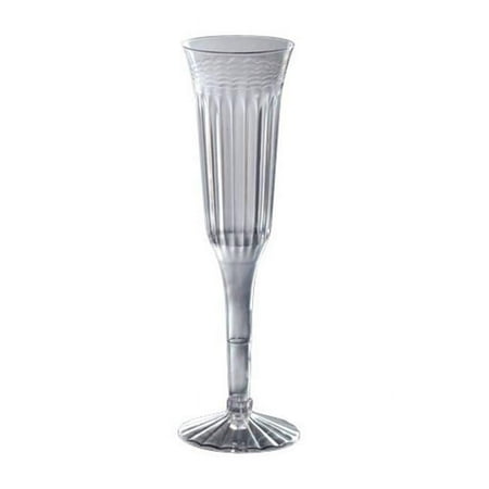EMI Yoshi EMI-REFC5 2 Pc. 5 Oz. Clear Fluted Champagne Glass - Pack of 120