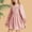 Pink, variant on Aloohaidyvio Cute Dresses for Girls Long Sleeve Soft Breathable Summer Dresses for Girls 7Y