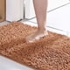 thumbnail image 4 of Alfombras de baño Dainzusyful, accesorios de baño, alfombra de baño color champán, absorbente, suave, cómoda, peluda, duradera, gruesa, lavable a máquina, reutilizable., 4 of 8
