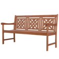 thumbnail image 2 of Vifah Malibu 3 Piece Patio Dining Set in Natural, 2 of 8