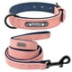thumbnail image 1 of Leather Dog Collar Leash Set Personalized Customized Dogs Collars 2 Layer Leather Dog Leash For Small Medium Large Dogs Pitbull qym unisex, 1 of 2