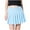 ZA-Blue, variant on Karoyedx Girls Denim Skirt Kids Girls Skirt Casual Mini Flare Plain Pleated Stretch Waist Skater Uniform Skirts Dark Blue Size,14-18 Years