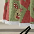 thumbnail image 5 of Coolnut Christmas Round Tablecloth, Wrinkle Free Soft Table Cloth with Lace, 60 Inch Table Cover for Kitchen Dining Tables, Hotels, Banquets, Camping Parties House Decor, 5 of 7