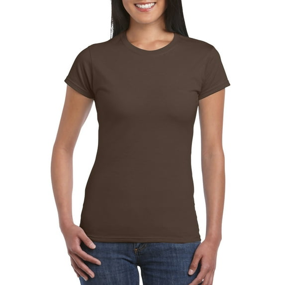 Gildan Lds Softstyle T Chocola