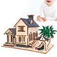 thumbnail image 1 of Rompecabezas 3D, DIY Exquisito Juguete Para Niños Educativo De Madera Para El Hogar Para Regalo De Cumpleaños Para La Escuela, 1 of 7