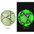 thumbnail image 2 of Greeniant Fútbol luminoso de PU con patrón de moda para entrenamiento nocturno Entrenamiento de fútbol ES Fútbol Ropa Deportiva, Zapatos TYPE1, 2 of 6