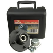 C.E.Smith Trailer 1 1/16 4X4 Stud Axle Spindle Wheel Nut Hub Kit Package