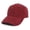 Wine, variant on HONHUZH Summer Hats Mens Women Corduroy Baseball Cap Adjustable Low Profile Solid Color Plain Hat