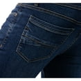 thumbnail image 4 of CULTURA AZURE Mens Slim Fit Denim Jeans, Dark Blue, 32X30, 4 of 5