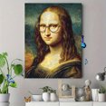 thumbnail image 4 of Qisvanset Gold Abstract Face Canvas Wall Art 23.62x15.75 INCHES, 4 of 8