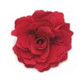 thumbnail image 1 of FFIY Pince à Cheveux et Broche Camélias (Rouge) (A74), 1 of 2