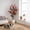 D, variant on Senfot 5FT White Single Stem Artificial Camellia Tree Elegant Blooming Faux Flower Floor Plant Realistic Foliage Ornament for Living Room Office Patio Decor