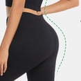 thumbnail image 6 of RYDCOT High Waisted Leggings for Women Tummy Control Buttery Soft Yoga Pants Womens Gym Workout Running Leggings Black, 6 of 6