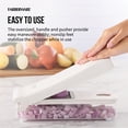 thumbnail image 4 of Farberware Professional Vegetable Chopper with Stainless Steel Blades and Container, 4 of 11