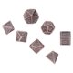 thumbnail image 2 of 7Pcs RPG Dice Set Engraved Ornamented Metal Polyhedral Pieces for Role Playing Game Type 1, 2 of 4