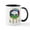 White/Black Inside, variant on CafePress - White Buffalo Mug - 11 oz Ceramic Mug - Novelty Coffee Tea Cup