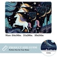 thumbnail image 2 of Unicorn Indoor Rug Outdoor Carpet Door Rug Polyester Non-Slip Machine Washable Bath Mats, 2 of 6