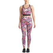 MSRP $48 Josie Natori Printed Cropped Top ONLY Green Size Large