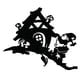 thumbnail image 1 of Estatuas De Metal Para Jardín, Estaca De Silueta De Goblin Bonita Para Exteriores, Decoración Para El Jardín Y El Exterior Noticed HA034974-00, 1 of 6