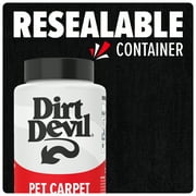 Dirt Devil Pet Room Refresher Carpet Powder, Tropical Wind Scent, for Carpet and Upholstery, Vacuum Safe, Pet Odor Eliminator, AD31211, 32 oz.