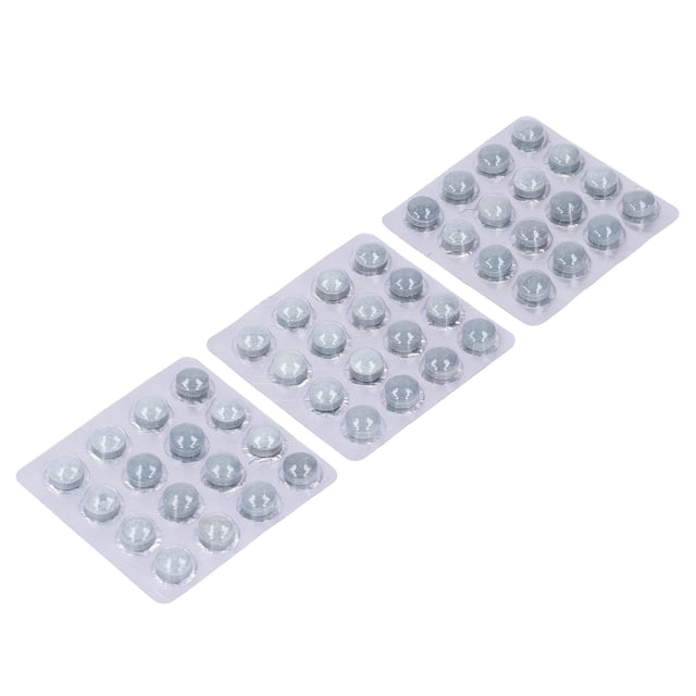 Pool Cue Tips, 48Pcs 14mm Billiard Cue Tips Pool Cue Stick Tips Replacement Billiard Accessories for Snooker and Pool Cues